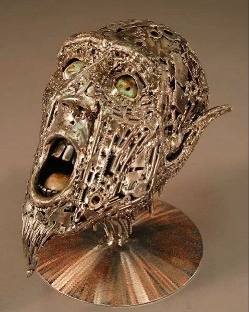 From Scrap To Sculptures: 15 Impressive Works Of Art Made By This Artist From Scrap To Sculptures: 15 Impressive Works Of Art Made By This Artist