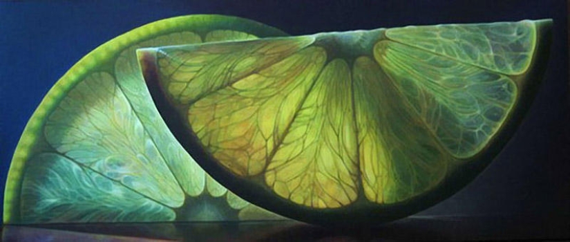 Frutas transparentes de Dennis Wojtkiewicz