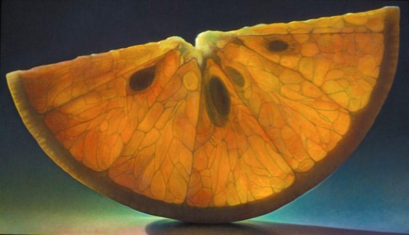 Frutas transparentes de Dennis Wojtkiewicz