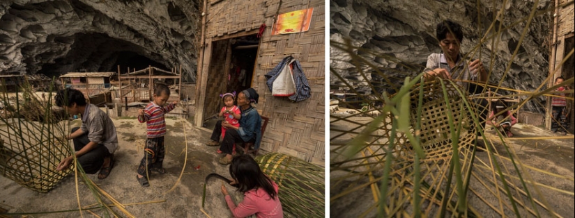 Giant cave in China, in which he placed the whole village of 100 people Giant cave in China, in which he placed the whole village of 100 people