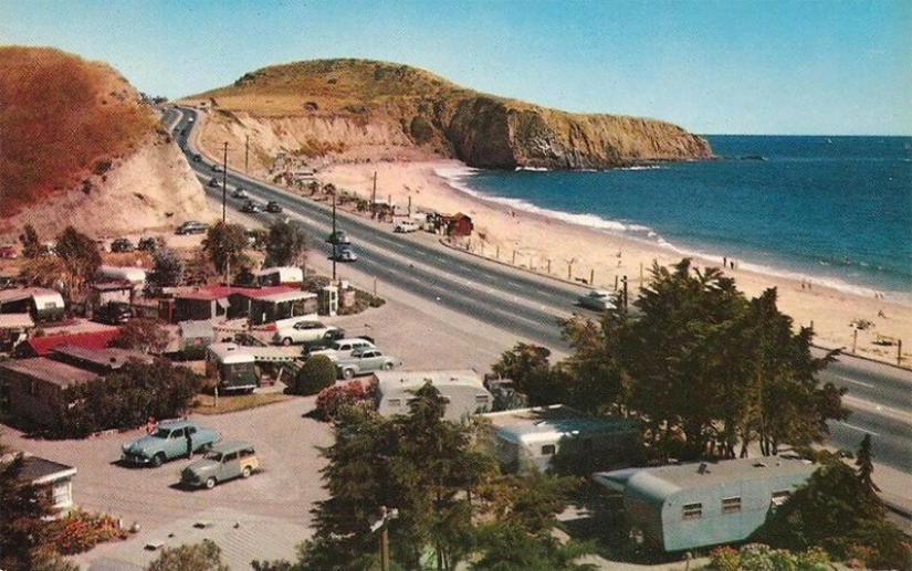 Golden tiempo sobre ruedas: American trailer parks en los 50 y 60-s