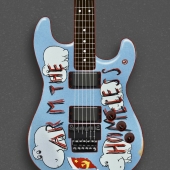 “GuitARTist”: 17 Iconic Guitars Of Hendrix, Clapton, And More