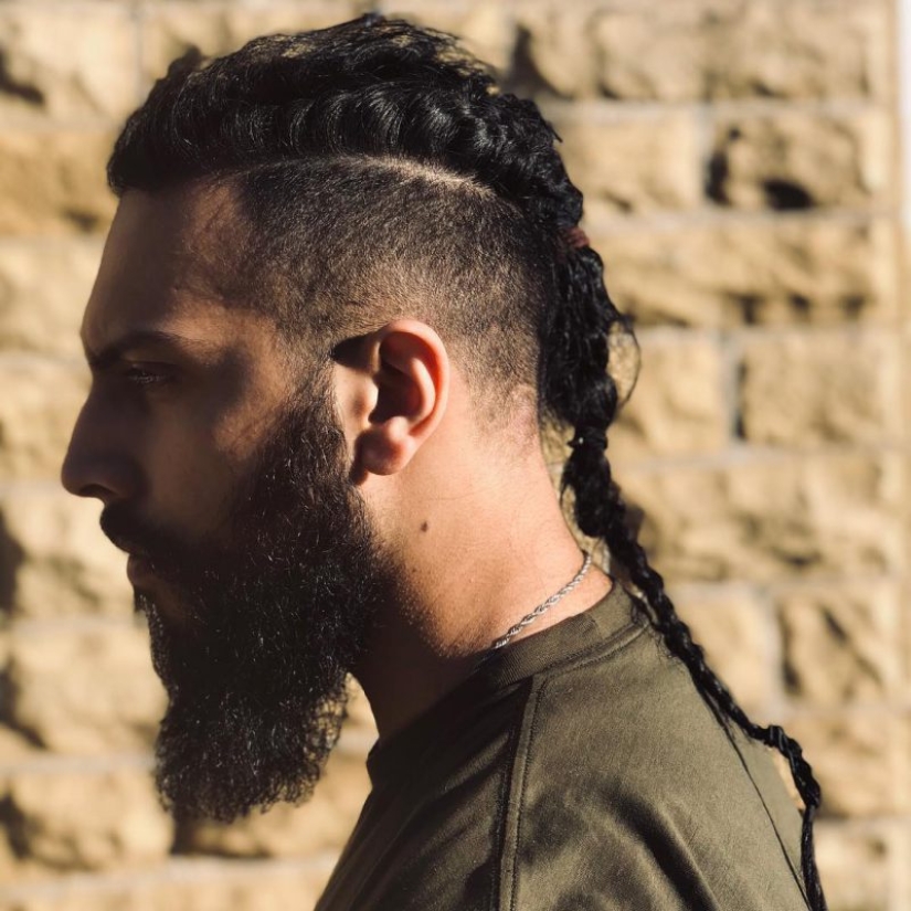 Harsh beauty: 25 brutal ideas of hairstyles for the modern Viking