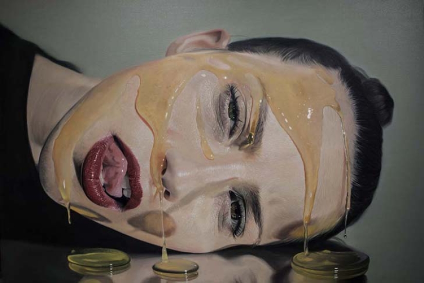 Hiperrealismo en las pinturas de Mike Dasras Hiperrealismo en las pinturas de Mike Dasras