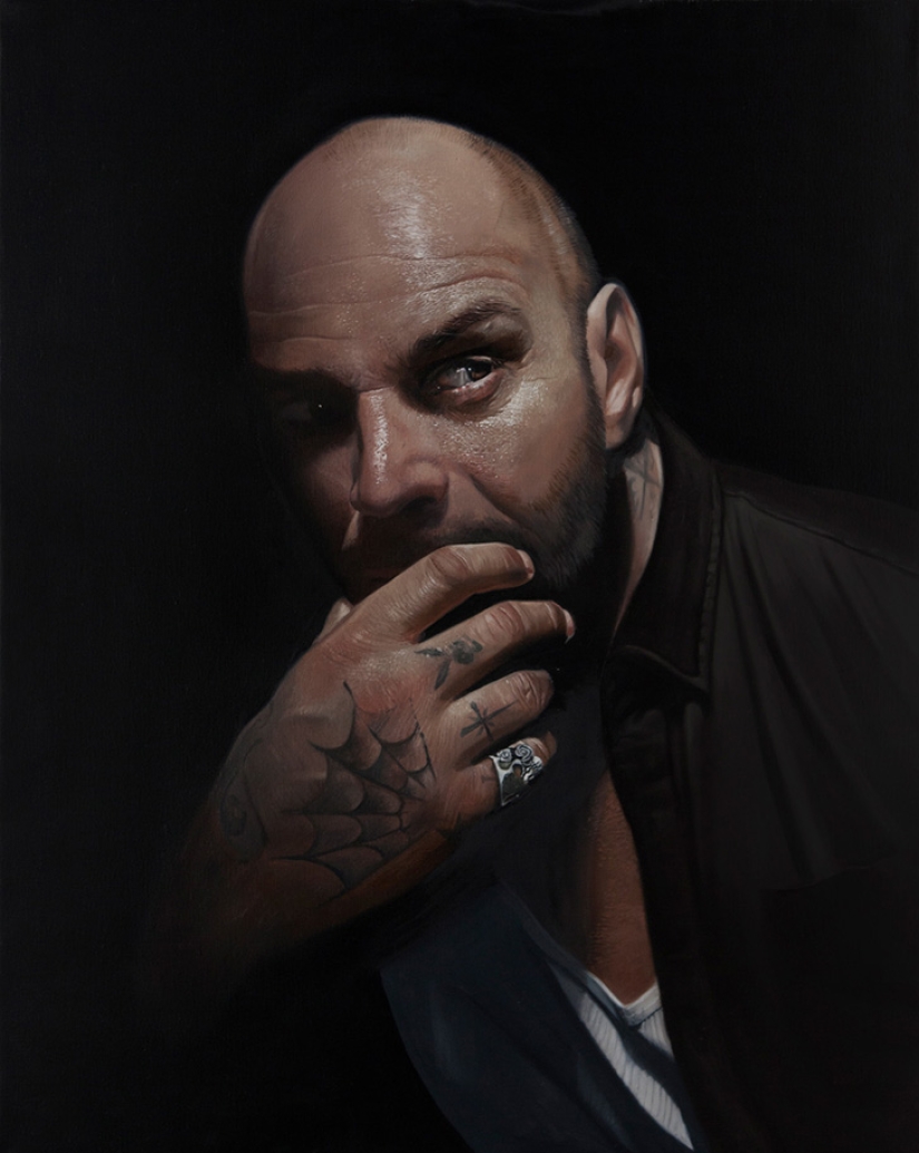 Hiperrealismo en las pinturas de Mike Dasras Hiperrealismo en las pinturas de Mike Dasras