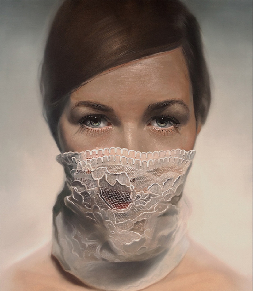 Hiperrealismo en las pinturas de Mike Dasras Hiperrealismo en las pinturas de Mike Dasras
