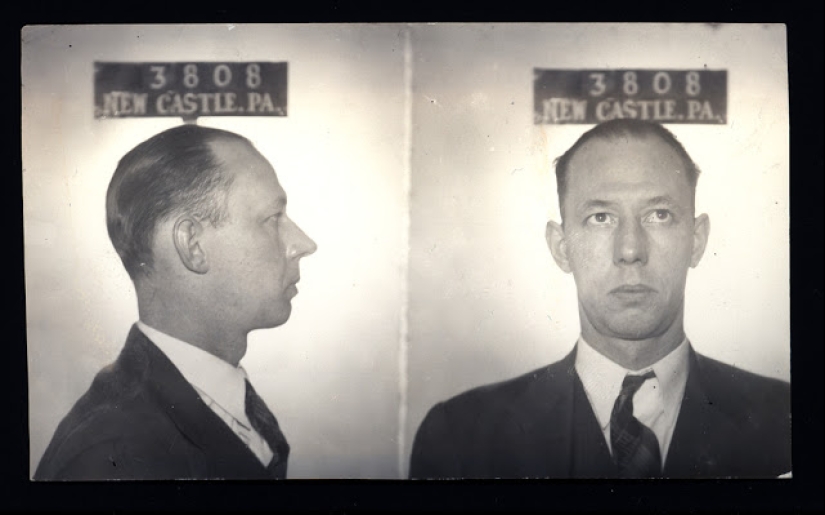 Historical pictures of criminals of the 1930s and 1940s Historical pictures of criminals of the 1930s and 1940s