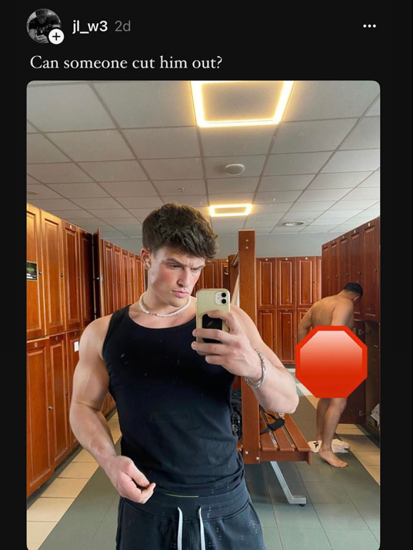 “Hope The Guy Presses Charges”: Gym-Goer’s Controversial Locker Room Selfie Exposes Unwitting Man