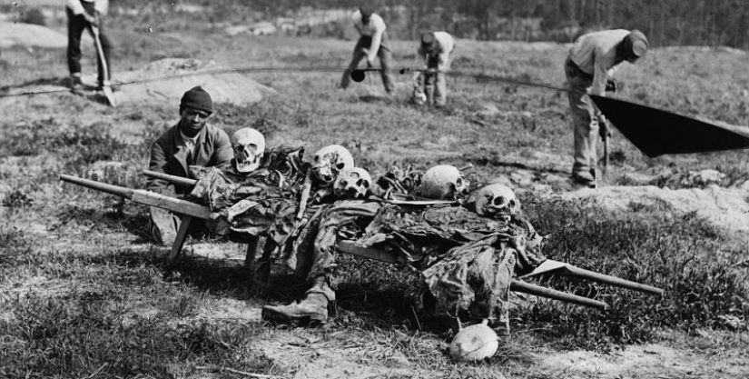Horribles fotos de víctimas de la guerra más sangrienta de la historia de Estados Unidos Horribles fotos de víctimas de la guerra más sangrienta de la historia de Estados Unidos