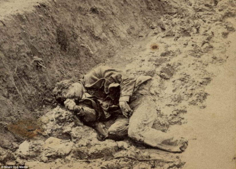 Horribles fotos de víctimas de la guerra más sangrienta de la historia de Estados Unidos Horribles fotos de víctimas de la guerra más sangrienta de la historia de Estados Unidos