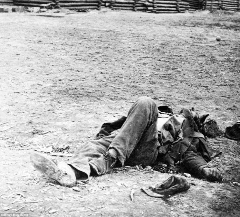 Horribles fotos de víctimas de la guerra más sangrienta de la historia de Estados Unidos Horribles fotos de víctimas de la guerra más sangrienta de la historia de Estados Unidos