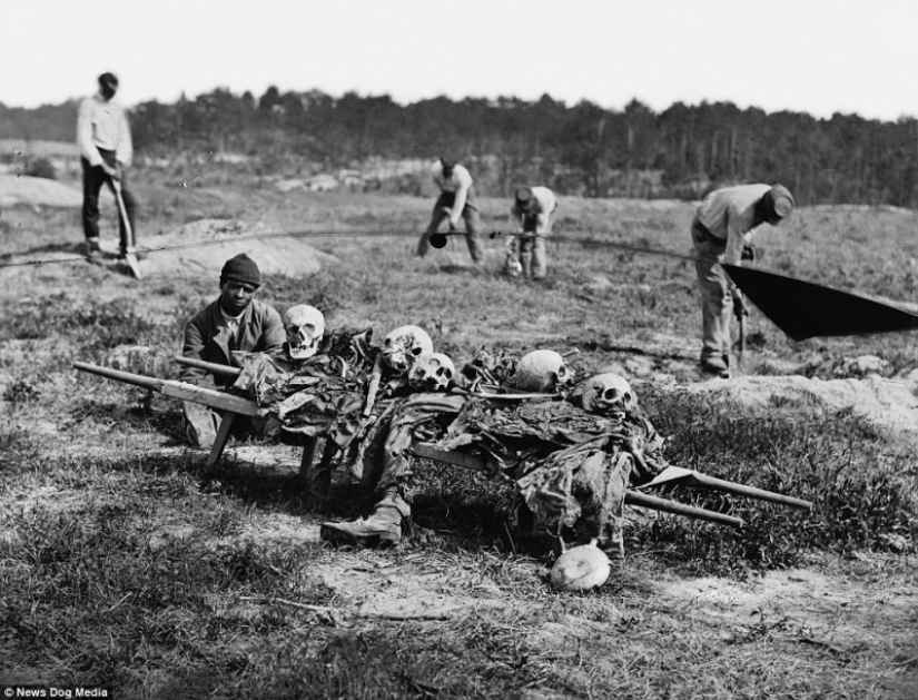 Horribles fotos de víctimas de la guerra más sangrienta de la historia de Estados Unidos Horribles fotos de víctimas de la guerra más sangrienta de la historia de Estados Unidos