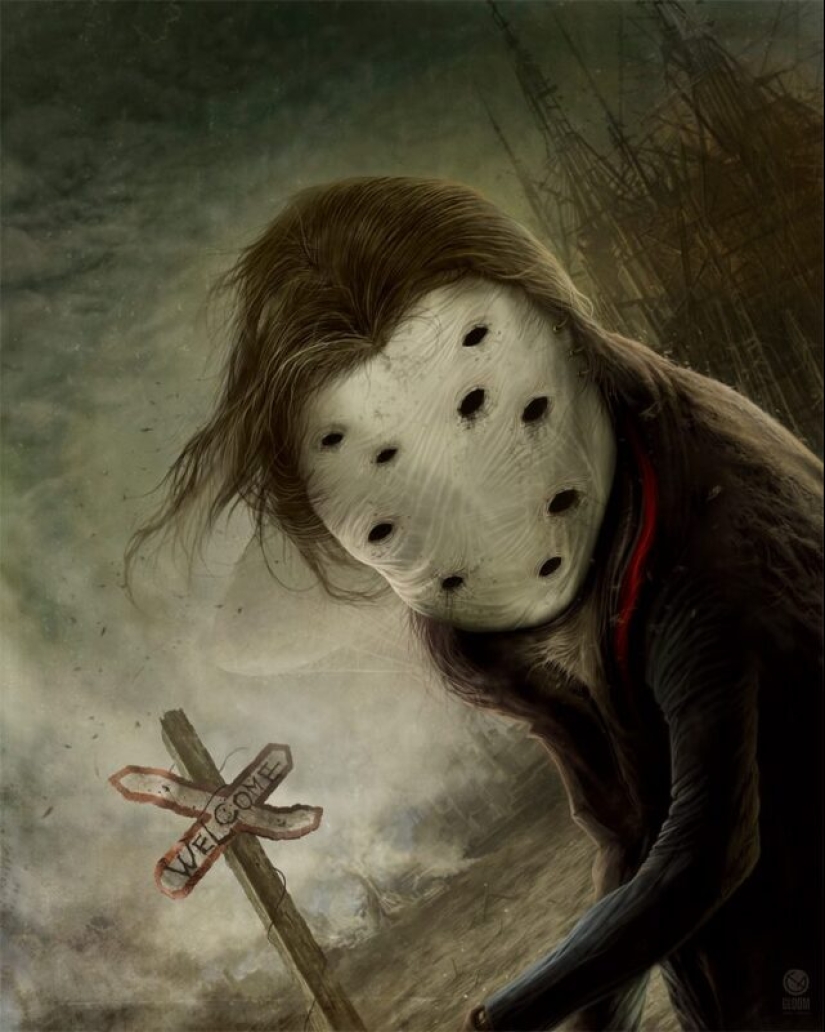 Horror escalofriante en las obras del maestro del horror-surrealismo Anton Semenov Horror escalofriante en las obras del maestro del horror-surrealismo Anton Semenov