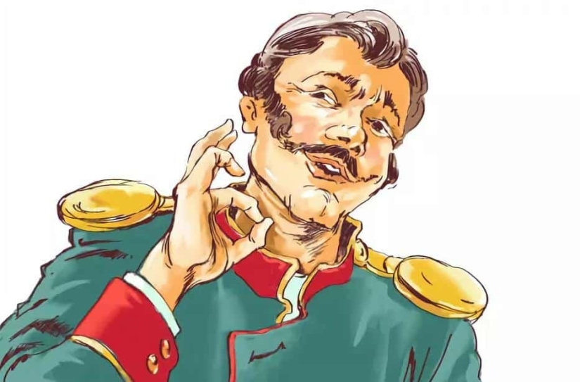 How did the traditional Russian gesture inviting a drink appear How did the traditional Russian gesture inviting a drink appear