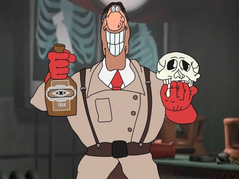 How the positive Dr. Livesey from the cartoon "Treasure Islands" became a gloomy meme How the positive Dr. Livesey from the cartoon "Treasure Islands" became a gloomy meme