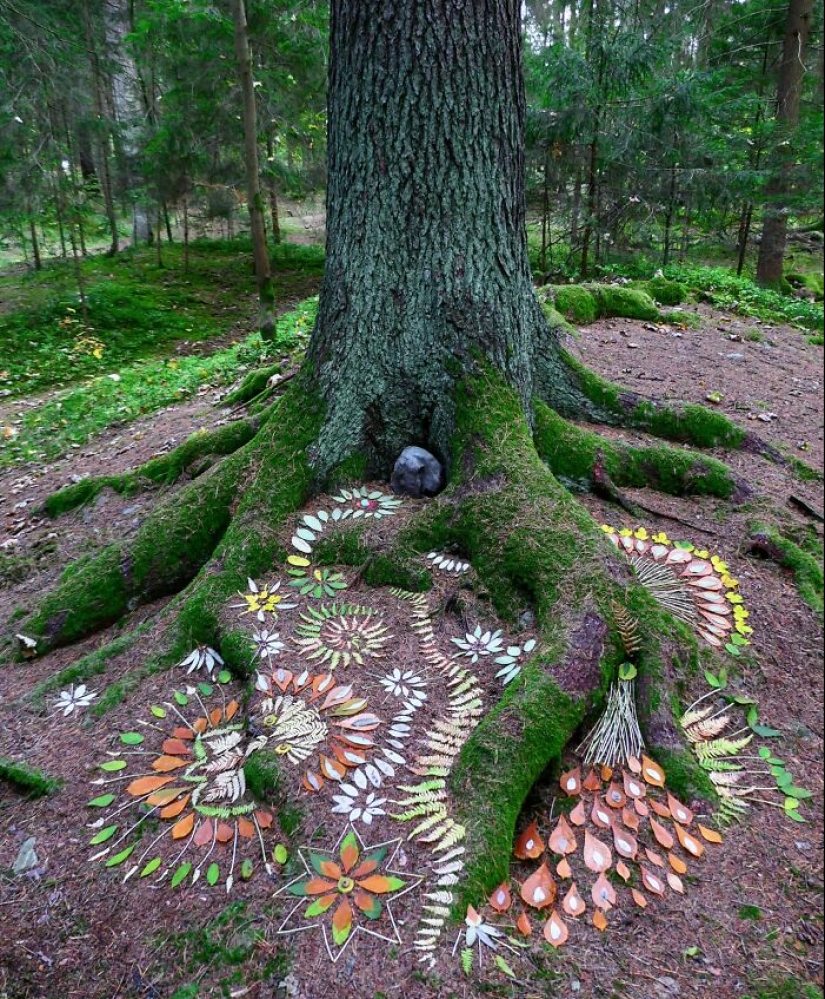 I Create Fleeting Art With Nature’s Gifts I Create Fleeting Art With Nature’s Gifts