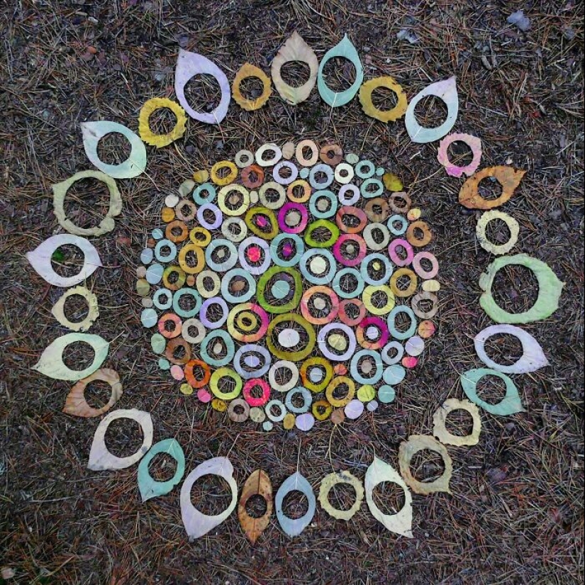 I Create Fleeting Art With Nature’s Gifts I Create Fleeting Art With Nature’s Gifts