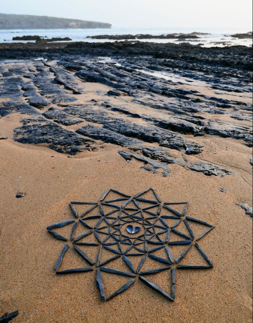 I Create Fleeting Art With Nature’s Gifts I Create Fleeting Art With Nature’s Gifts