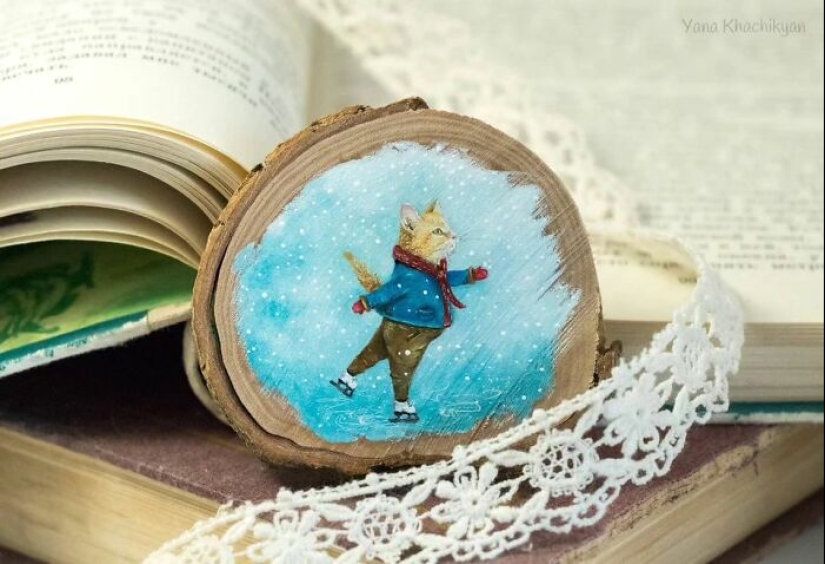 I Create Miniature Paintings, Here Are 10 Of The Newest Ones
