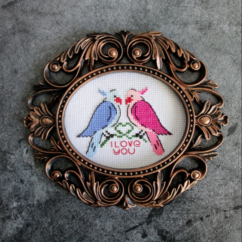 I Create Small And Simple Cross-Stitch Patterns I Create Small And Simple Cross-Stitch Patterns