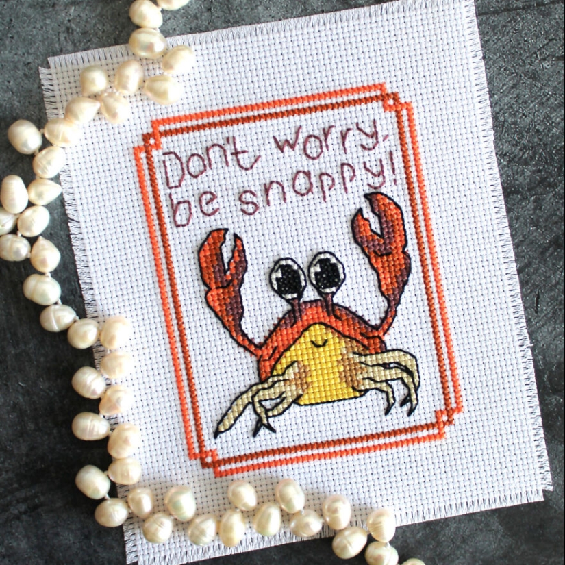 I Create Small And Simple Cross-Stitch Patterns I Create Small And Simple Cross-Stitch Patterns