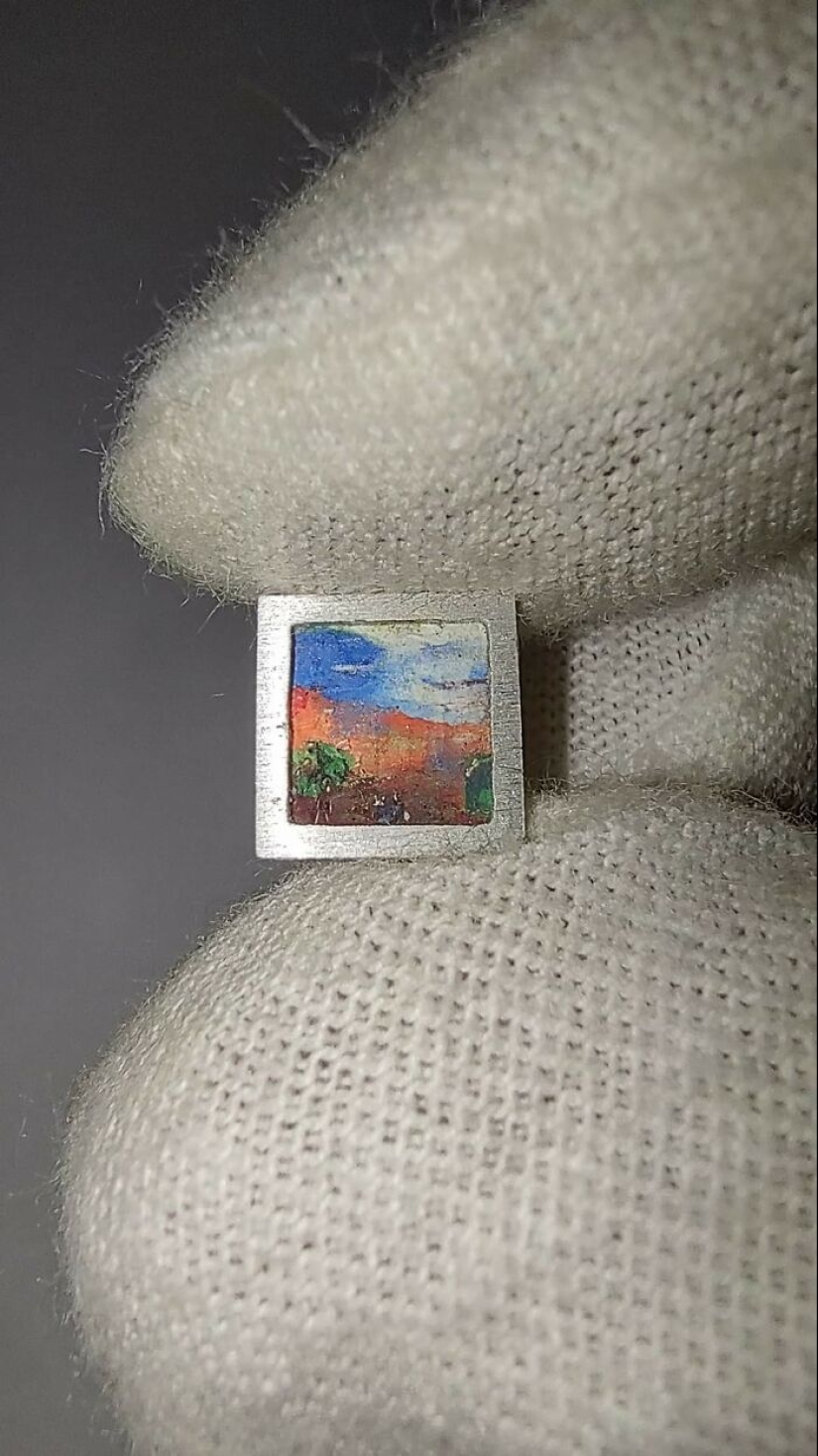 I Create The Smallest Painting In The World I Create The Smallest Painting In The World