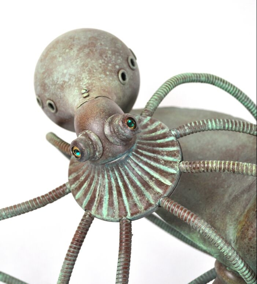 I Created These Unique Sculptures From Scrap Metal And Found Objects I Created These Unique Sculptures From Scrap Metal And Found Objects