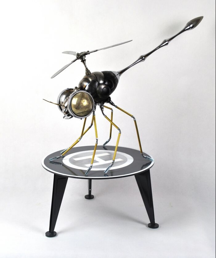 I Created These Unique Sculptures From Scrap Metal And Found Objects I Created These Unique Sculptures From Scrap Metal And Found Objects