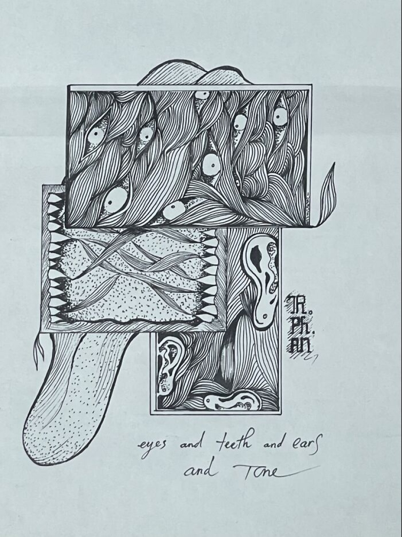 I Incorporated Lines And Parallel Strokes To Create These 15 Drawings