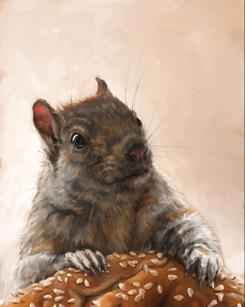 I Make Digital Paintings Of Dogs, Cats, And Other Animals I Make Digital Paintings Of Dogs, Cats, And Other Animals