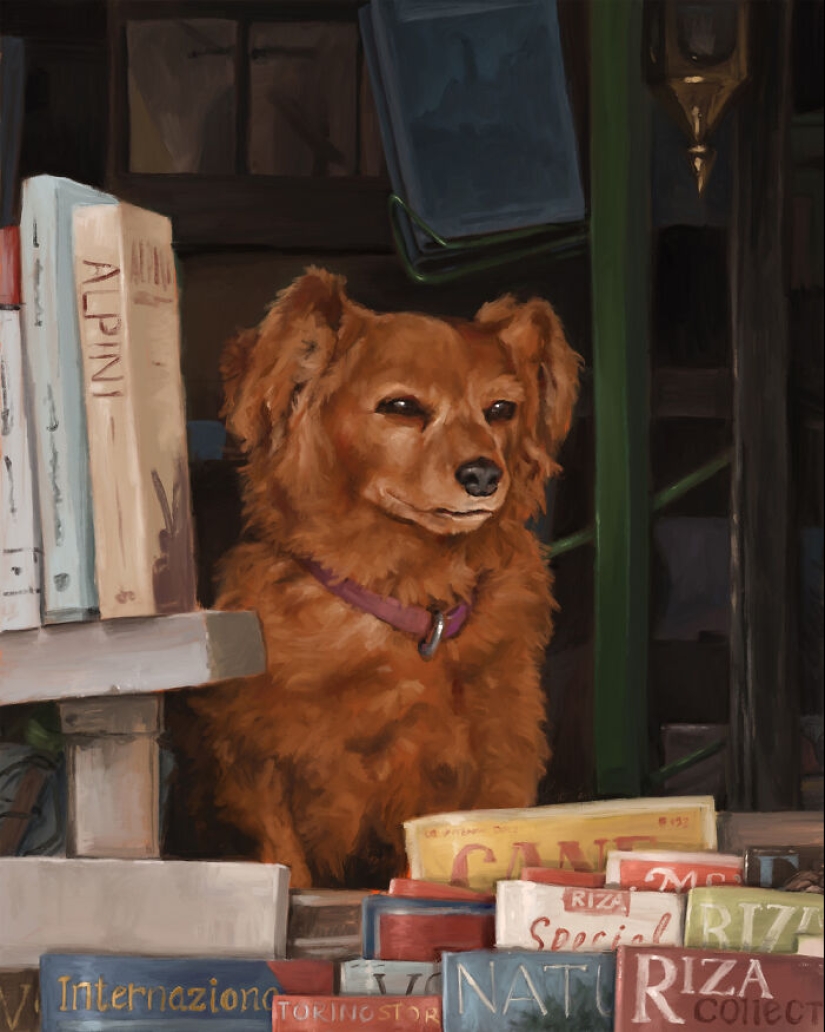I Make Digital Paintings Of Dogs, Cats, And Other Animals I Make Digital Paintings Of Dogs, Cats, And Other Animals