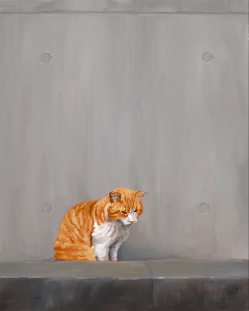I Make Digital Paintings Of Dogs, Cats, And Other Animals I Make Digital Paintings Of Dogs, Cats, And Other Animals
