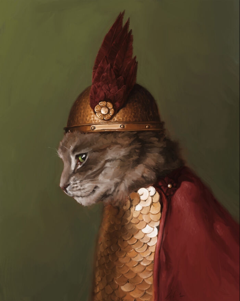 I Make Digital Paintings Of Dogs, Cats, And Other Animals I Make Digital Paintings Of Dogs, Cats, And Other Animals