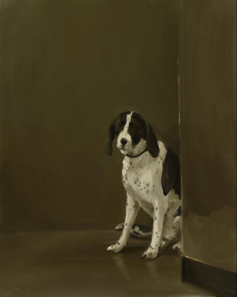 I Make Digital Paintings Of Dogs, Cats, And Other Animals I Make Digital Paintings Of Dogs, Cats, And Other Animals