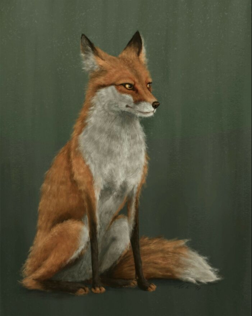 I Make Digital Paintings Of Dogs, Cats, And Other Animals I Make Digital Paintings Of Dogs, Cats, And Other Animals