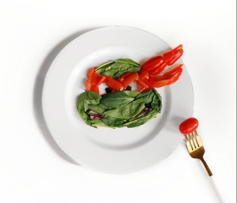 I Spent Months Crafting These 11 Food Art Pieces To Prove Healthy Eating Can Be Creative