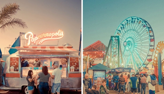 I Took Dreamy Pictures Of Santa Monica Pier In California I Took Dreamy Pictures Of Santa Monica Pier In California