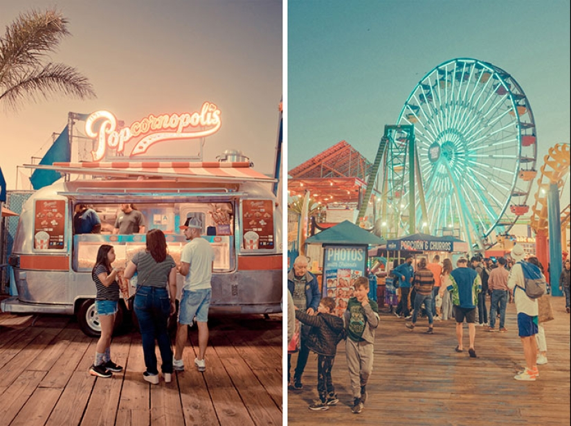 I Took Dreamy Pictures Of Santa Monica Pier In California