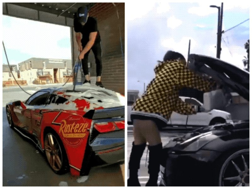 Idiots and their cars: 20 killer gifs about what a driver shouldn't be Idiots and their cars: 20 killer gifs about what a driver shouldn't be