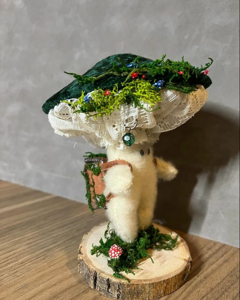 If You Love Cottagecore, You Might Like 10 Cute Mushroom Plushies I Made