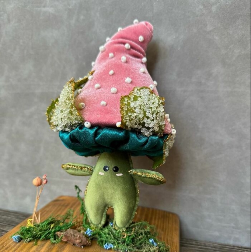 If You Love Cottagecore, You Might Like 10 Cute Mushroom Plushies I Made