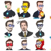 Italian artist turns celebrities into cartoon characters Italian artist turns celebrities into cartoon characters
