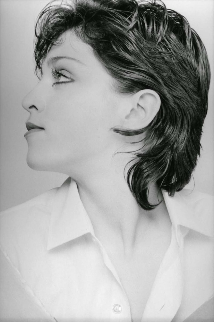 Joven y todavía desconocido Madonna con fotografías de Michael McDonnell Joven y todavía desconocido Madonna con fotografías de Michael McDonnell