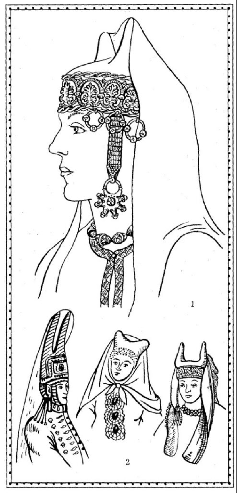 "Kichka con cuernos": por qué las mujeres en Rusia usaban sombreros con cuernos "Kichka con cuernos": por qué las mujeres en Rusia usaban sombreros con cuernos