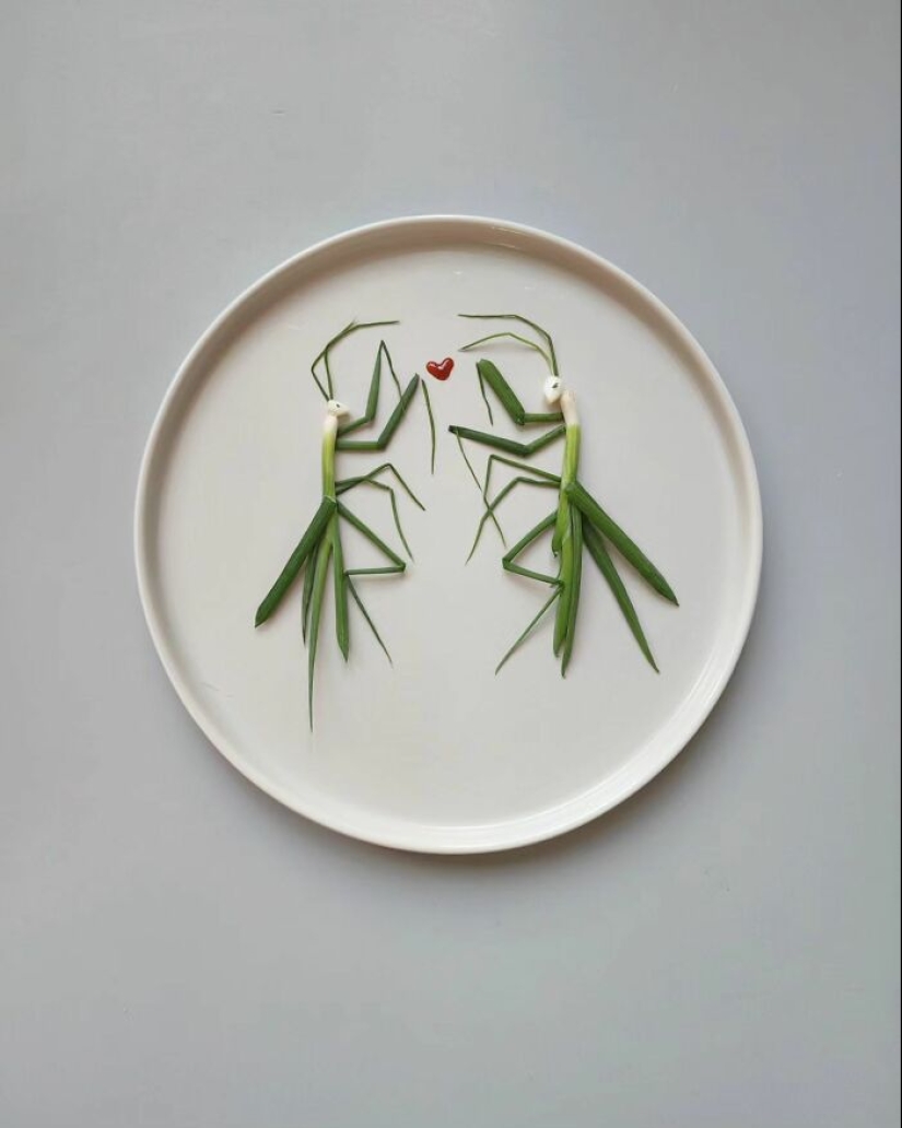 Korean Artist Makes Real Works Of Art With Food