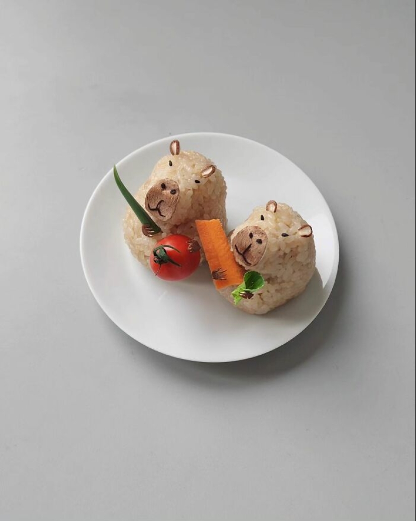 Korean Artist Makes Real Works Of Art With Food