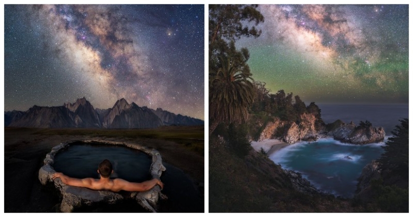 La belleza del cielo estrellado en las fotos de Marcin Hare