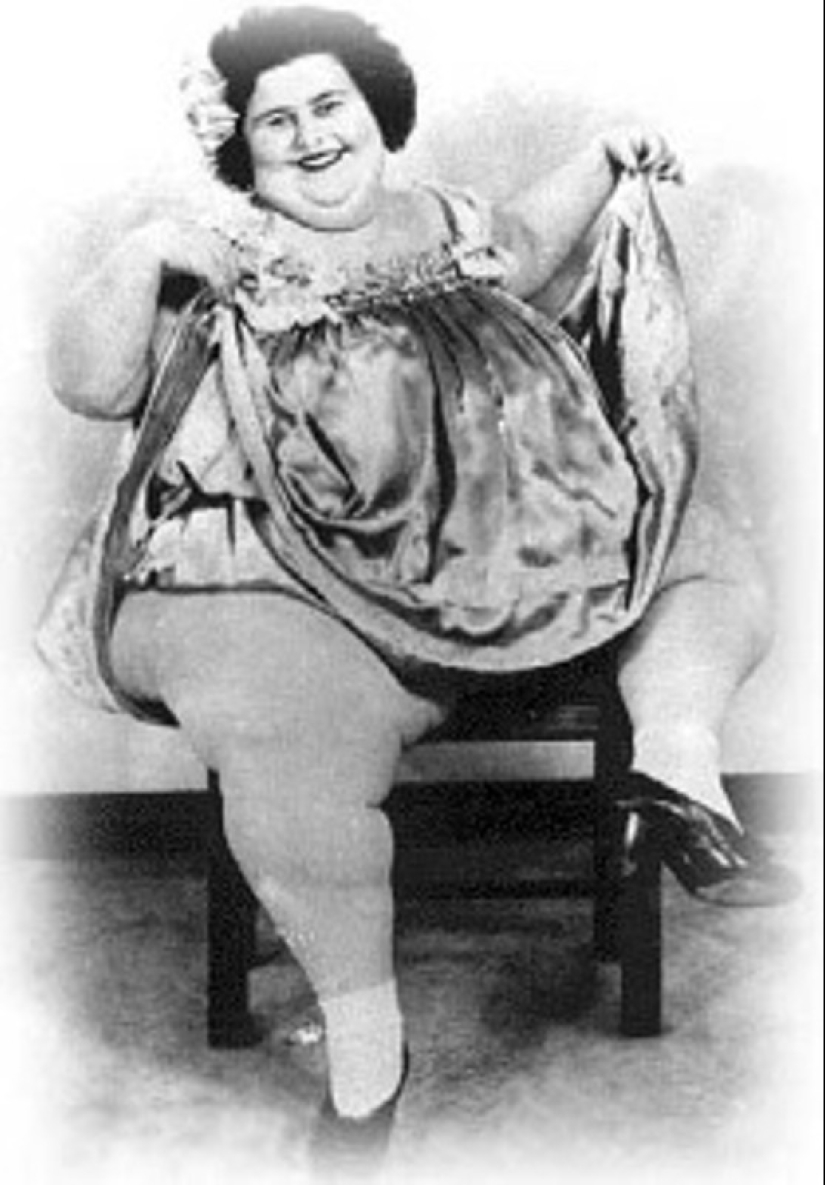 La historia de la tenaz artista de circo Dolly Dimples, que se hizo famosa por ganar peso primero y luego perderlo.