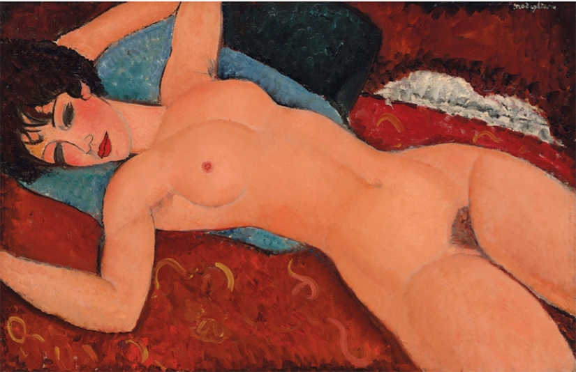 "La maldición" de Amadeo Modigliani "La maldición" de Amadeo Modigliani