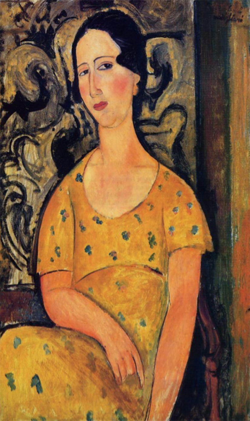 "La maldición" de Amadeo Modigliani "La maldición" de Amadeo Modigliani